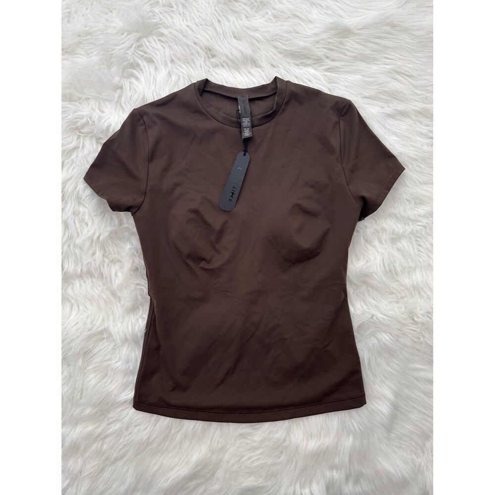 Nike Skims Matte Baby Tee Dark Sepia Size Medium